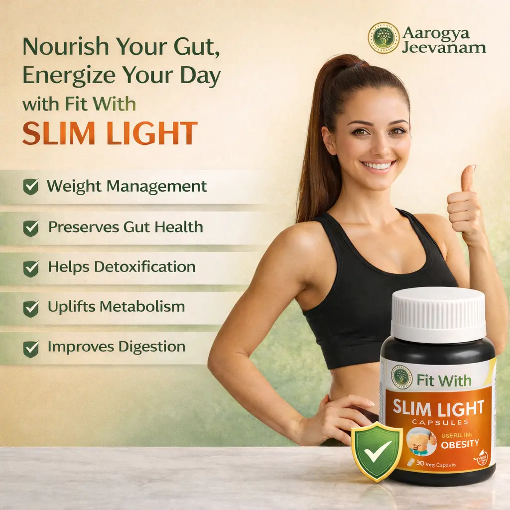 Slim Light Capsules – Ayurvedic Support for Lightness & Balance