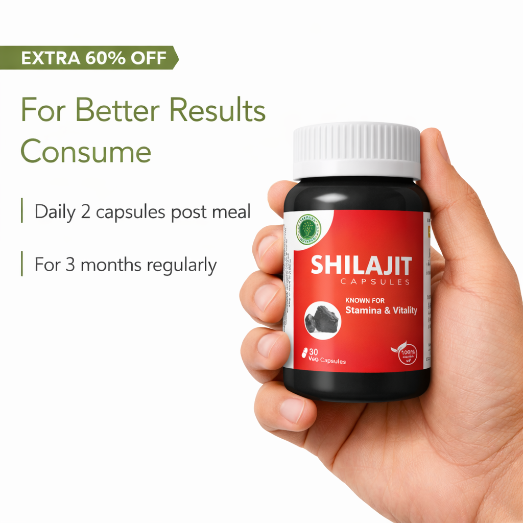Shilajit Capsules – Natural Energy & Vitality Support