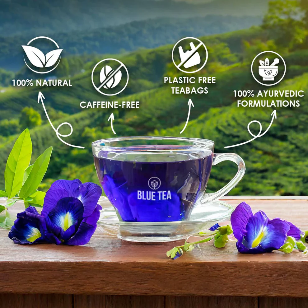 Blue Bliss Butterfly Pea Flower Tea– Buy 1 Get 1 Free (25 g × 2 Packs)