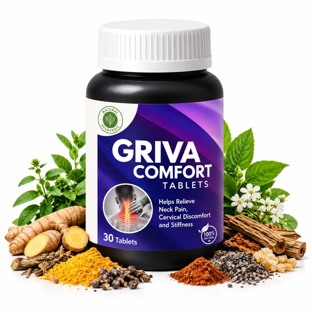 Griva Comfort Tablets – Herbal Support for Neck & Shoulder Comfort