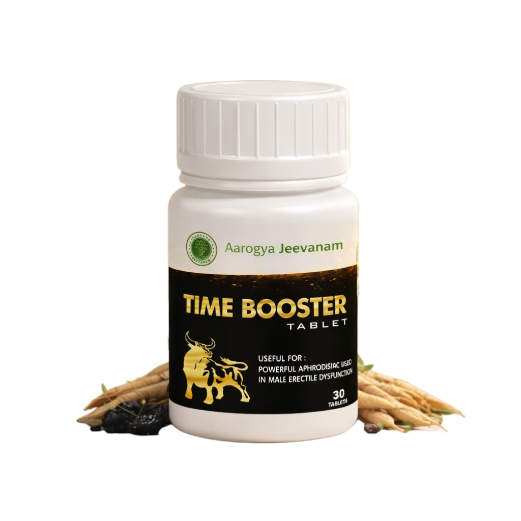 Time Booster Tablets – Traditional Ayurvedic Energy Support