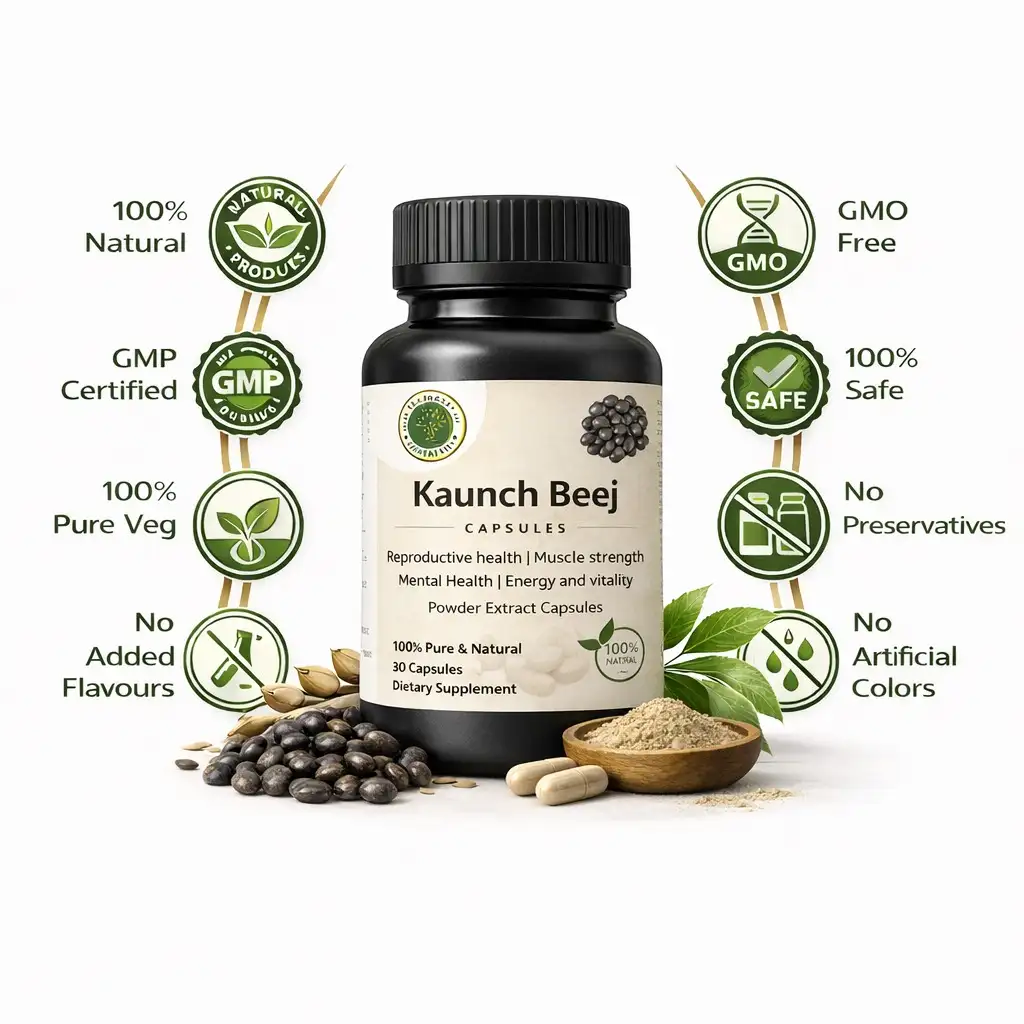 Kaunch Beej Capsules – Natural Strength & Vitality Booster
