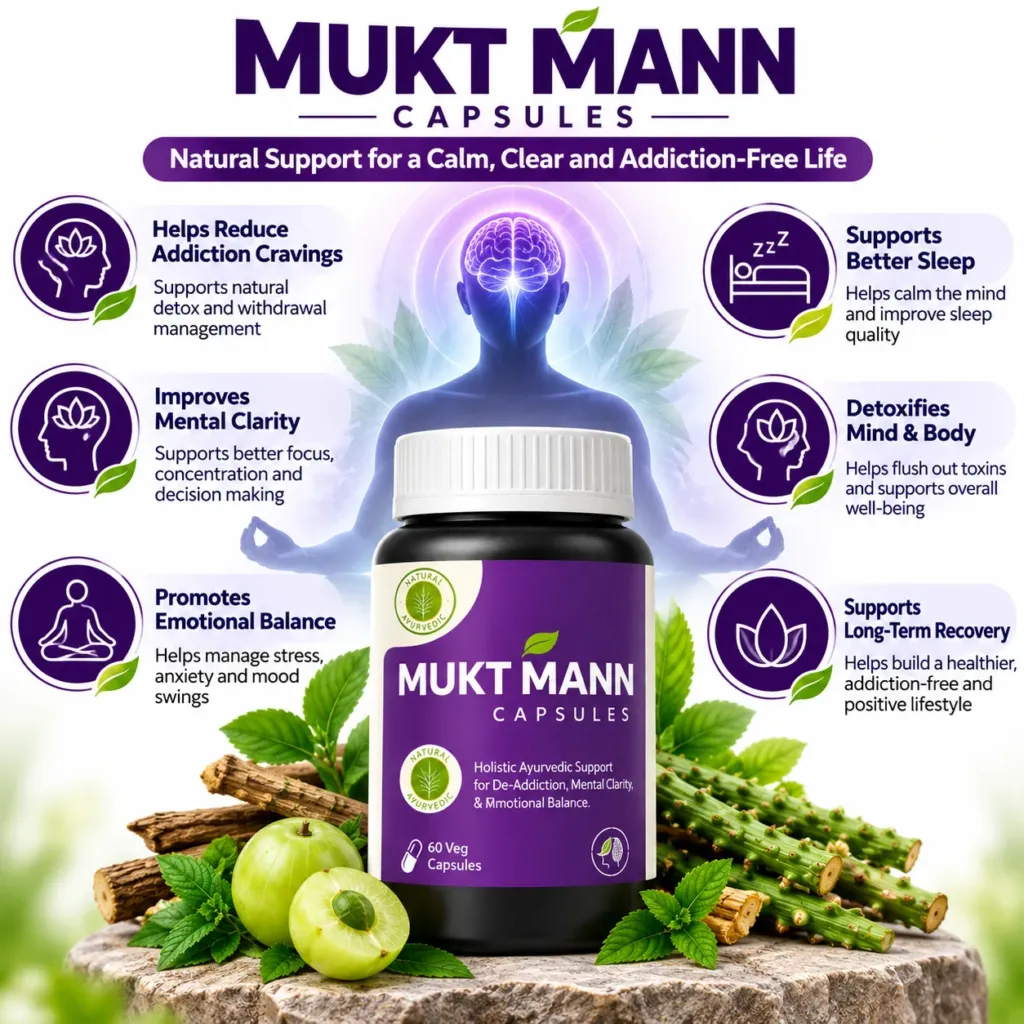 Mukt Mann Capsules – Ayurvedic Support for Calm & Mental Clarity