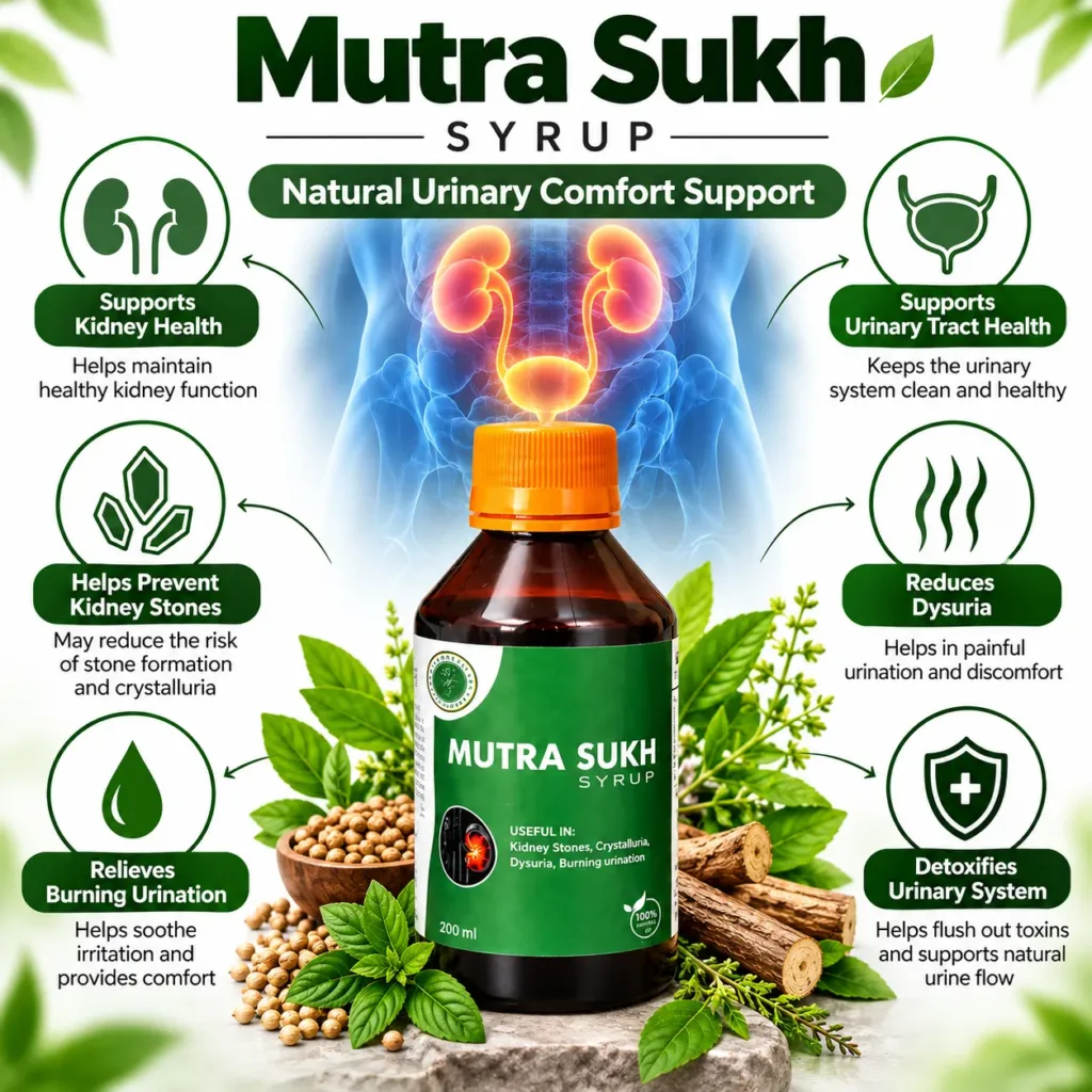 Mutra Sukh Syrup – Natural Urinary Comfort Support