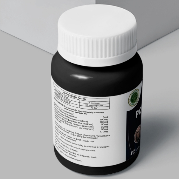 POURUSH CAPSULES (30 VEG. CAPS)