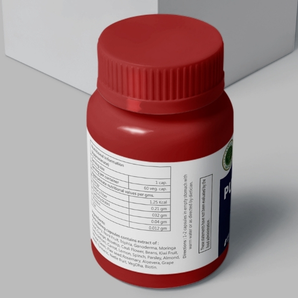 PURE BEAUTY CAPSULES 60 VEG. CAPS