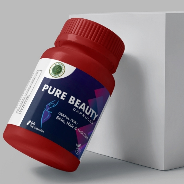PURE BEAUTY CAPSULES 60 VEG. CAPS