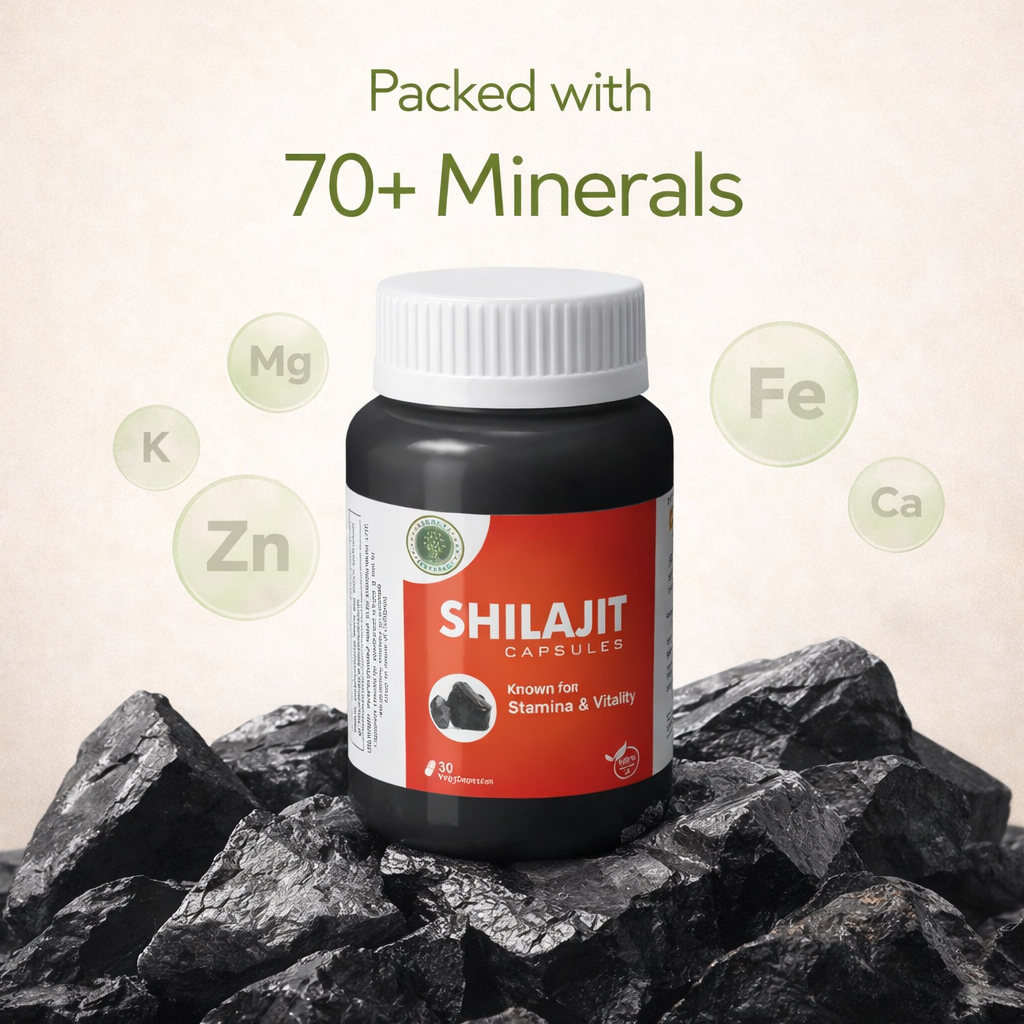 Shilajit Capsules – Natural Energy & Vitality Support