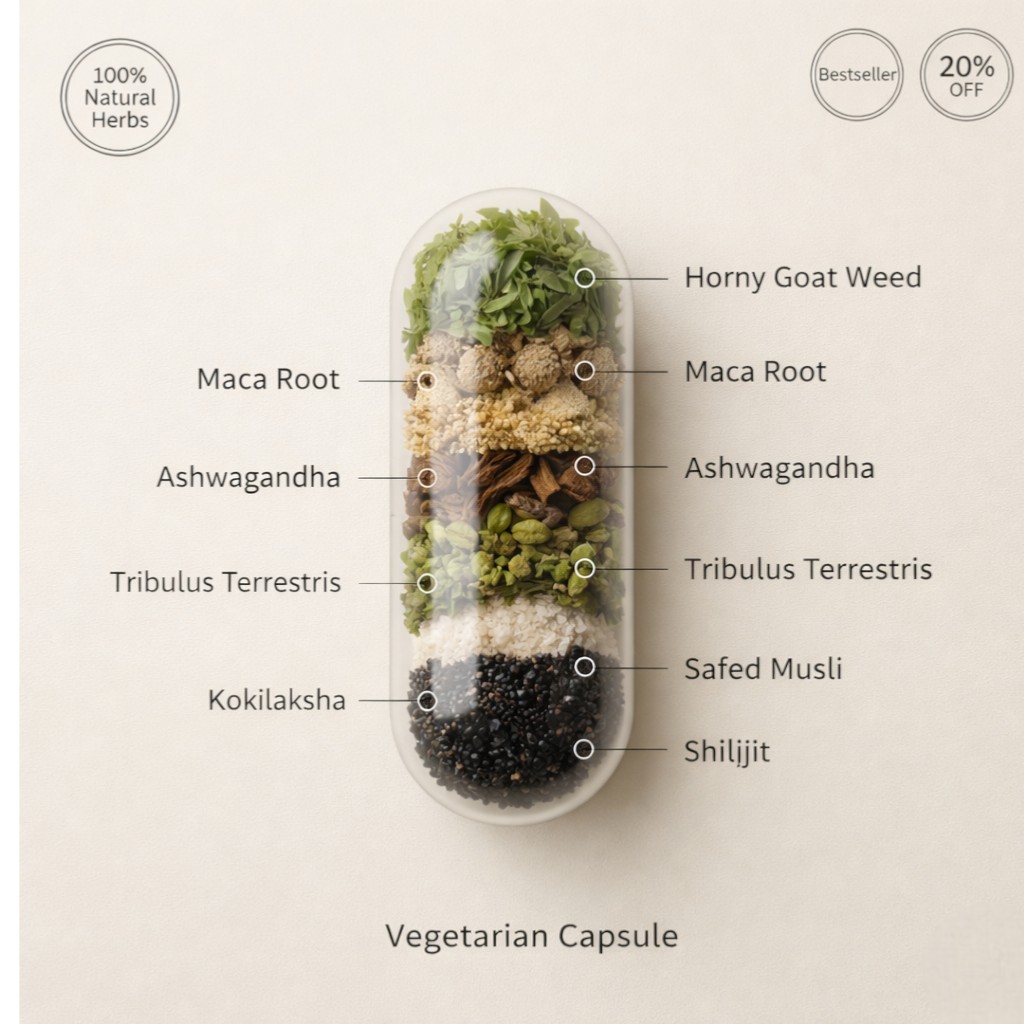 Time Booster Tablets – Traditional Ayurvedic Energy Support