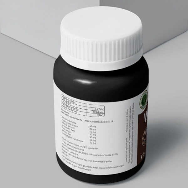 Weight Gain Tablets 60 TABS