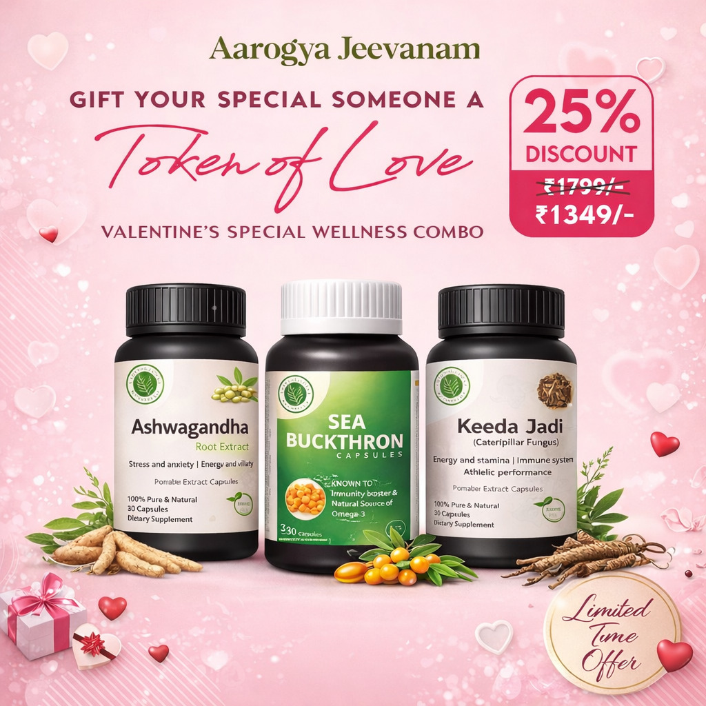 Ultimate Strength Combo – Ashwagandha, Keeda Jadi & Sea Buckthorn