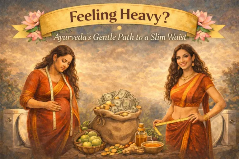 Feeling Heavy Ayurveda’s Gentle Path to a Slim Waist
