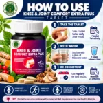 How to use Knee & Joint Comfort Extra Plus Tablet – 1 tablet twice daily