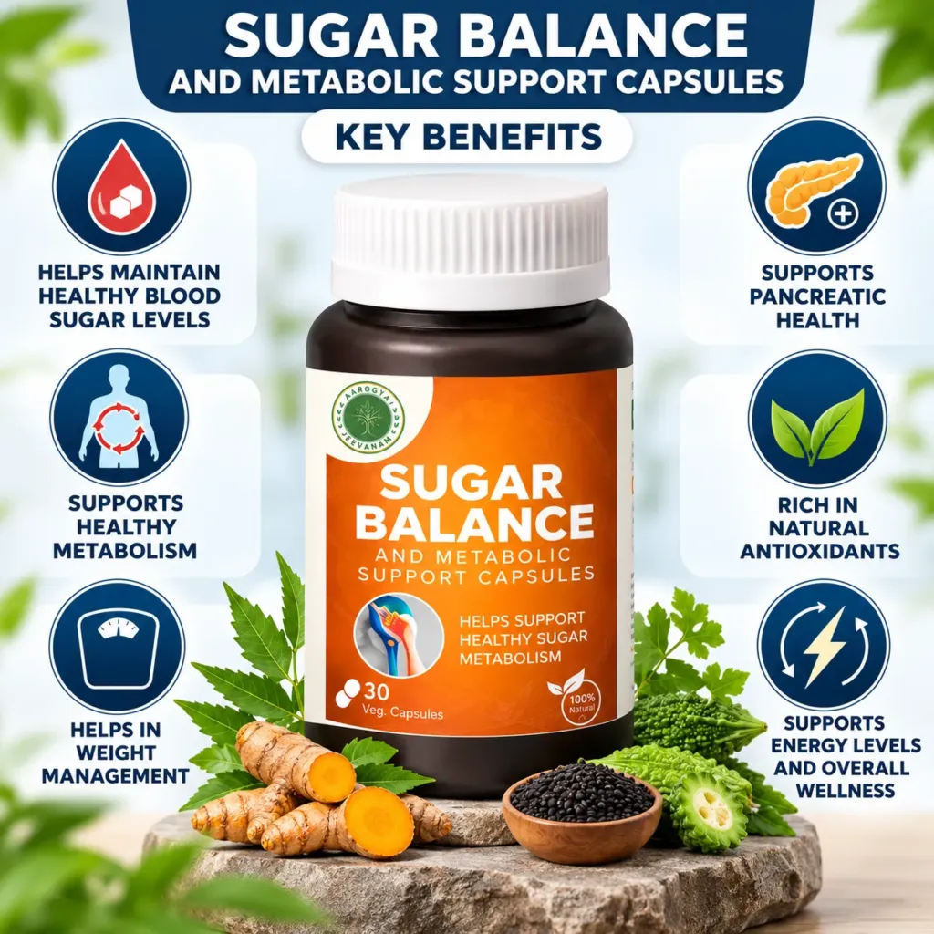 Sugar Balance Benefits Infographic
