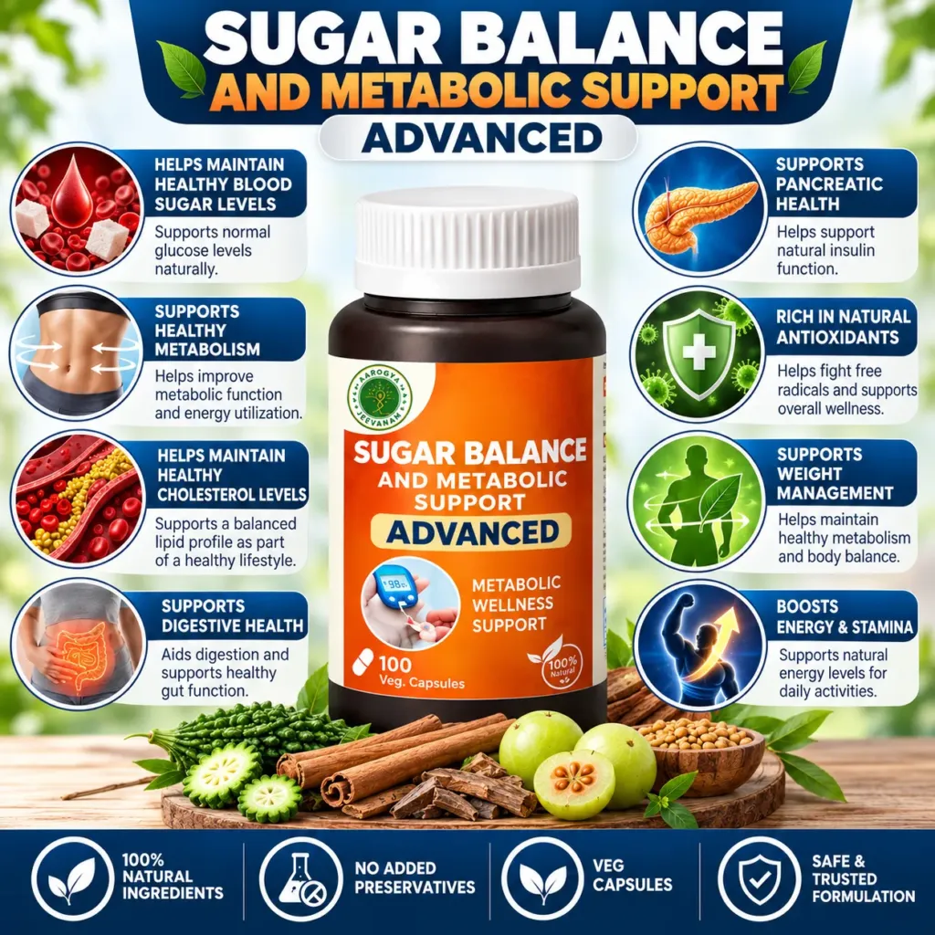 Sugar Balance Metabolic Support Poster