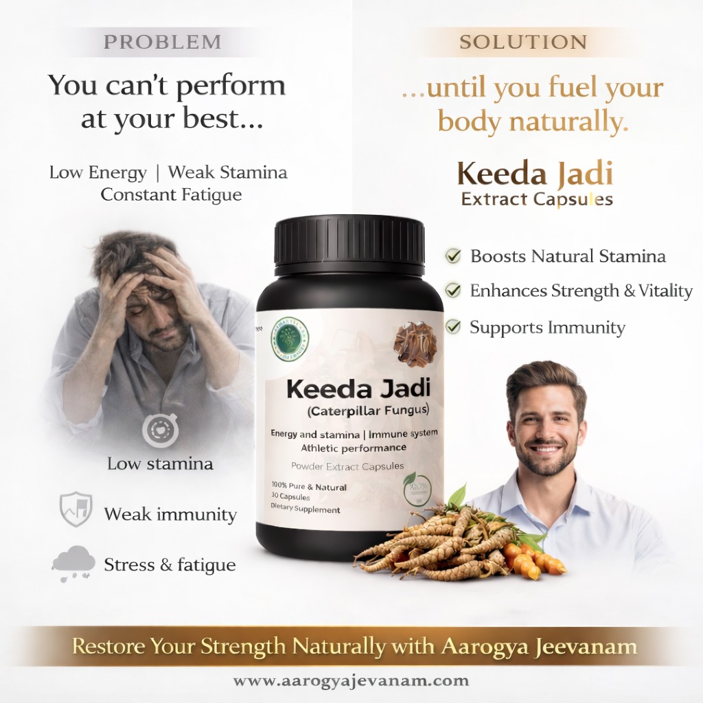 Ultimate Strength Combo – Ashwagandha, Keeda Jadi & Sea Buckthorn