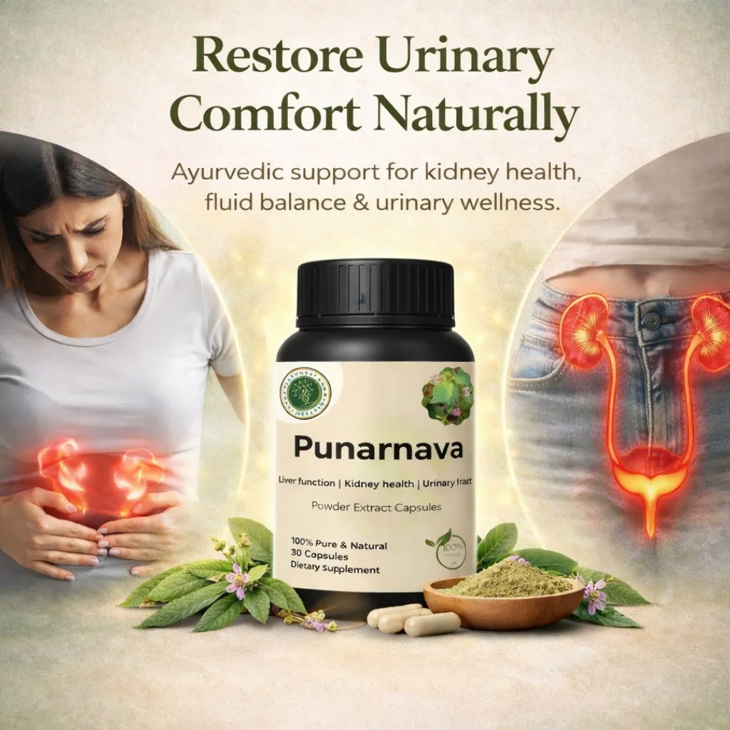 Punarnava Capsules – Natural Kidney & Detox Support