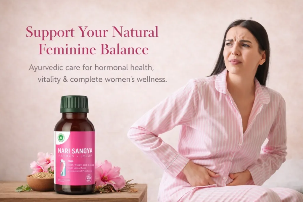 Nari Sangya Syrup – Ayurvedic Women’s Hormonal Support