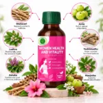 Womens Wellness Herbal Syrup Infographic