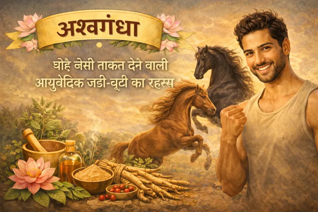 अश्वगंधा घोड़े जैसी ताकत देने वाली आयुर्वेदिक जड़ी-बूटी का रहस्य