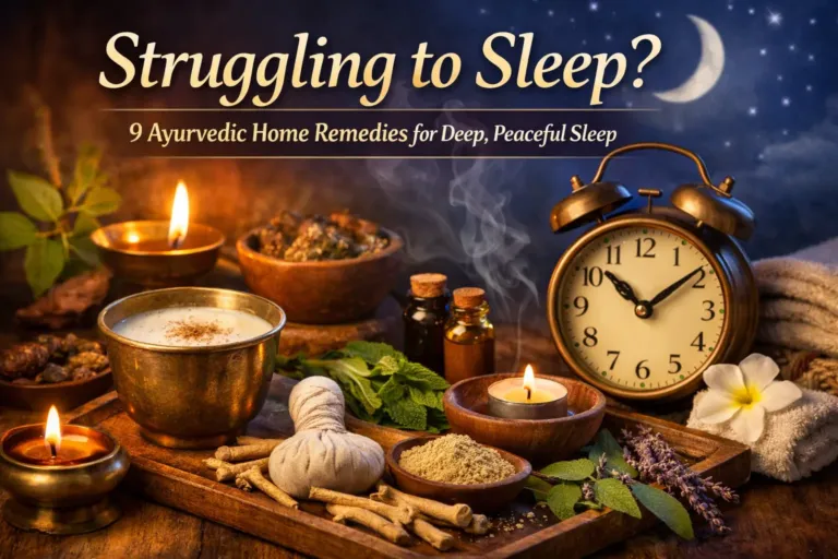 ayurvedic home remedies for good sleep
