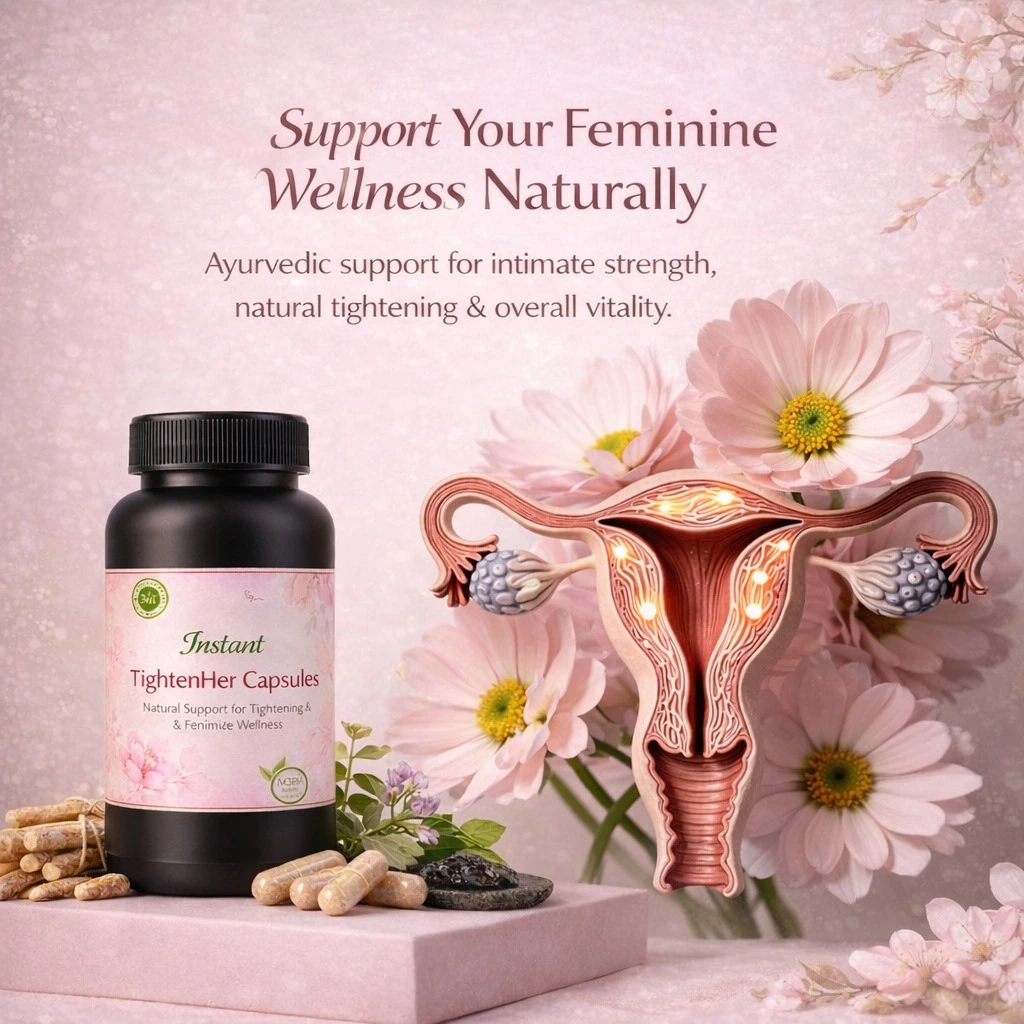 Herbal Vaginal Tightening Combo – Herbal Vaginal Tightening Lape & Capsules for Intimate Wellness Support