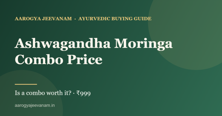 Ashwagandha Moringa Combo Price thumbnail