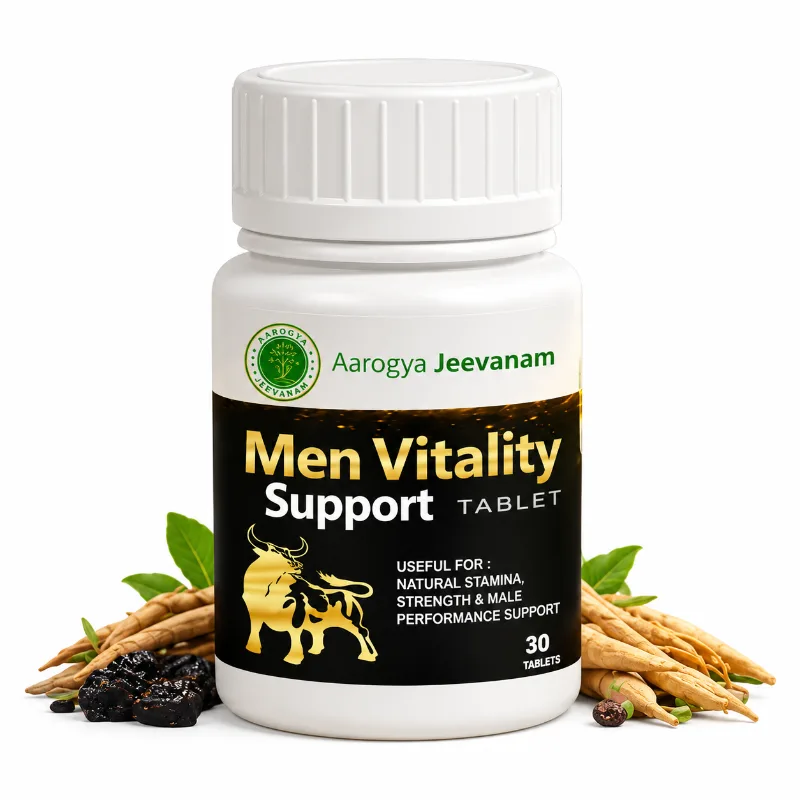 Men Vitality Support Tablets (30 Tablets) - Ayurvedic herbal supplement for men