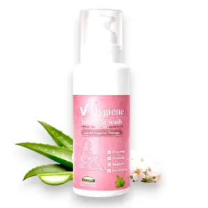 V Hygiene Intimate Wash 100 ML - Ayurvedic intimate wash for women